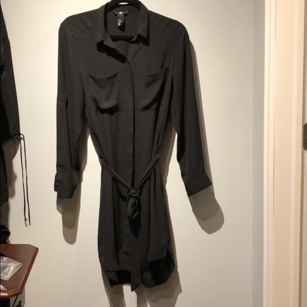 H&M Belted Shirt Dress